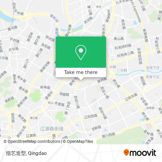 指艺造型 map