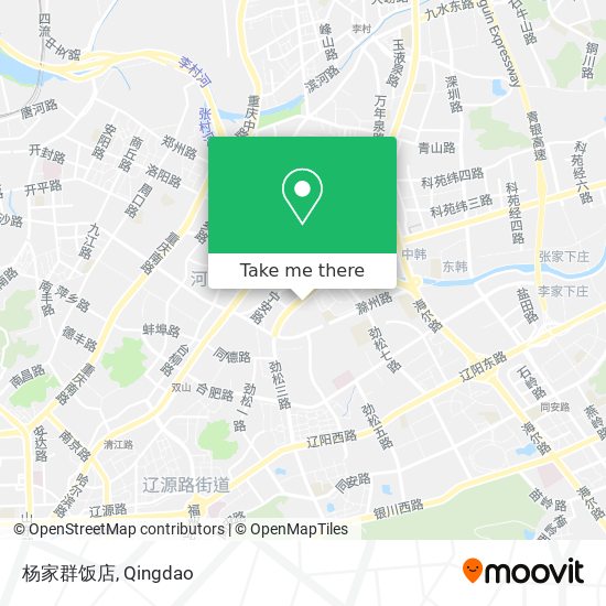 杨家群饭店 map