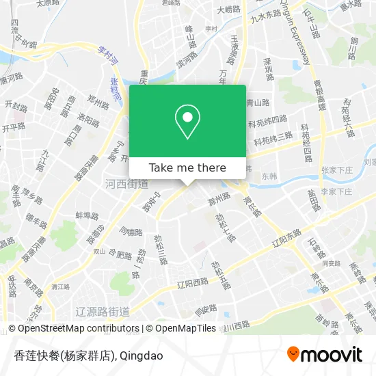 香莲快餐(杨家群店) map
