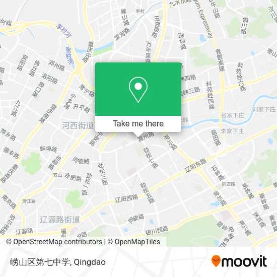 崂山区第七中学 map