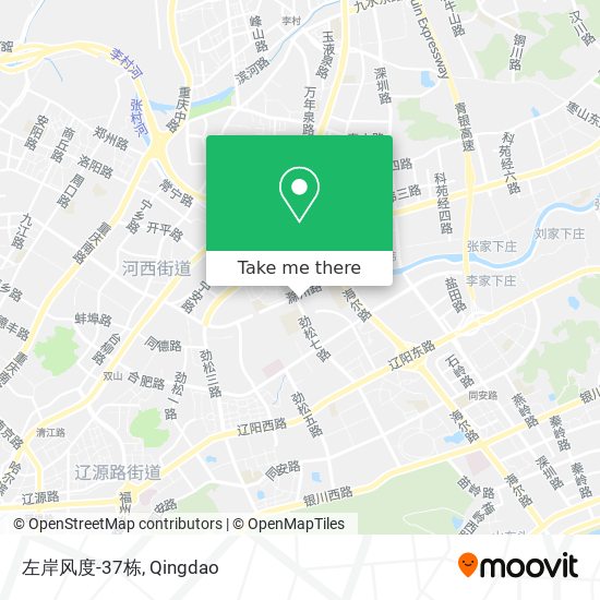 左岸风度-37栋 map