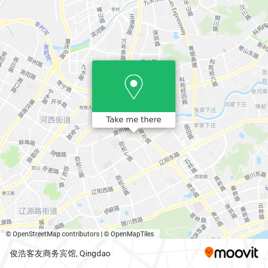 俊浩客友商务宾馆 map