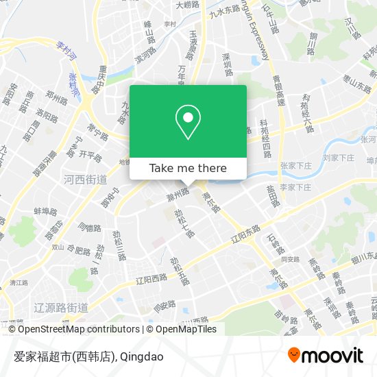 爱家福超市(西韩店) map