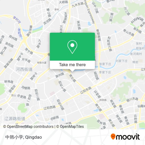 中韩小学 map