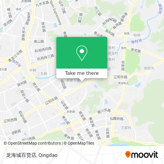 龙海城百货店 map
