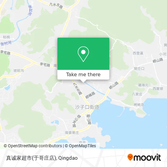 真诚家超市(于哥庄店) map