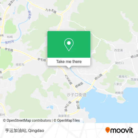 亨运加油站 map