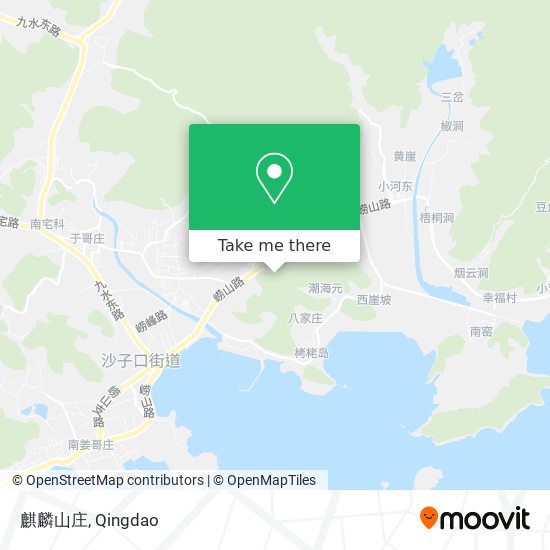 麒麟山庄 map