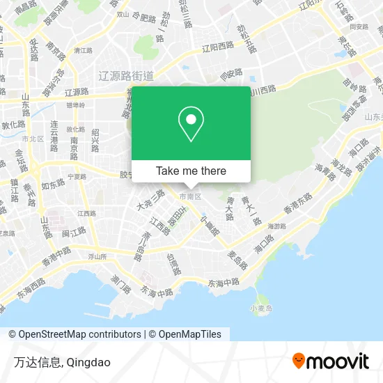万达信息 map