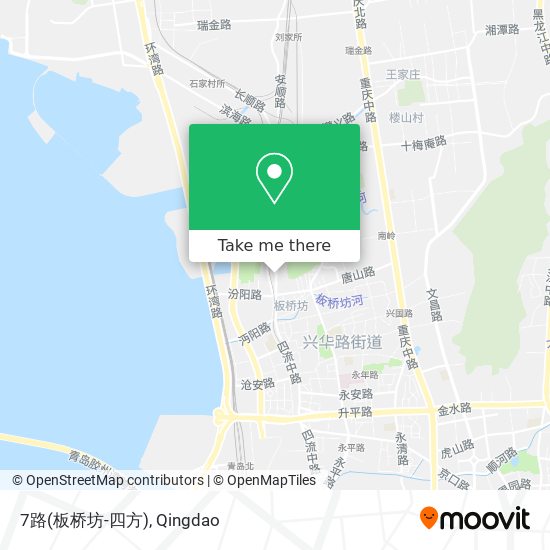 7路(板桥坊-四方) map