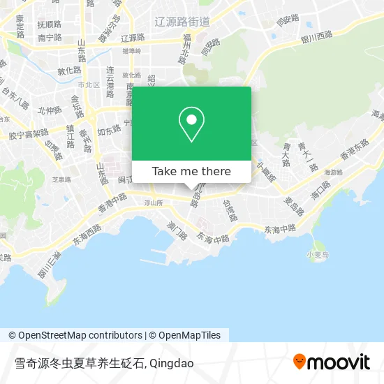 雪奇源冬虫夏草养生砭石 map