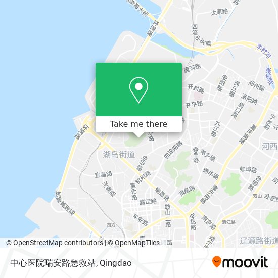 中心医院瑞安路急救站 map