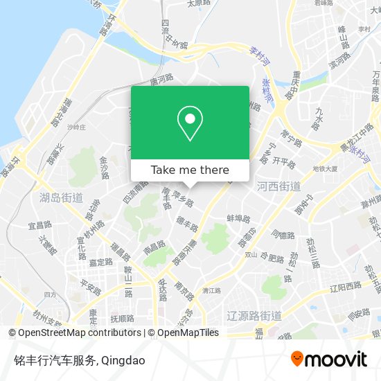 铭丰行汽车服务 map