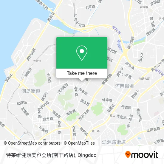 特莱维健康美容会所(南丰路店) map