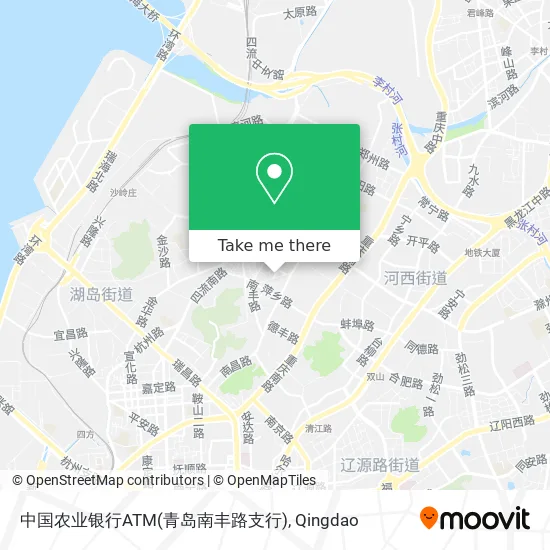 中国农业银行ATM(青岛南丰路支行) map