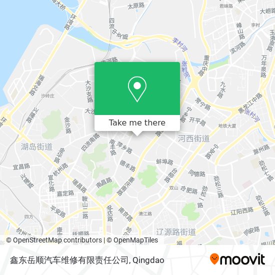 鑫东岳顺汽车维修有限责任公司 map