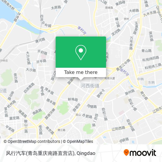 风行汽车(青岛重庆南路直营店) map