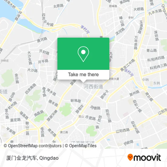 厦门金龙汽车 map