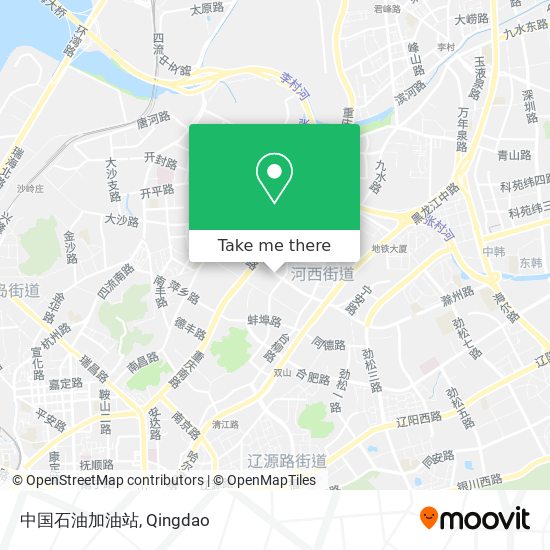中国石油加油站 map