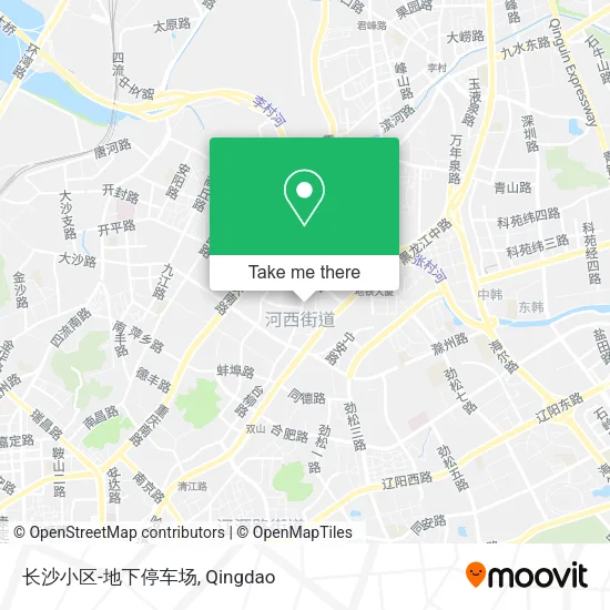 长沙小区-地下停车场 map