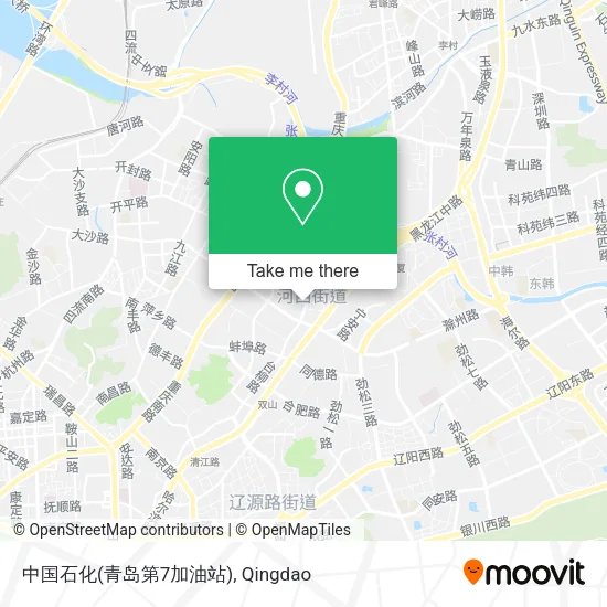 中国石化(青岛第7加油站) map