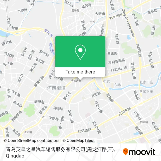 青岛英皇之星汽车销售服务有限公司(黑龙江路店) map