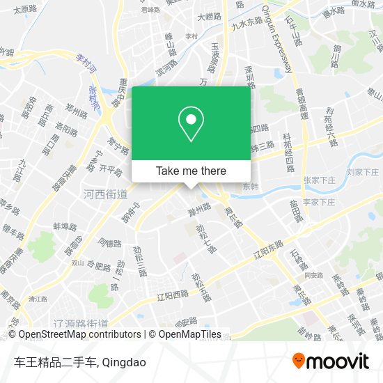 车王精品二手车 map