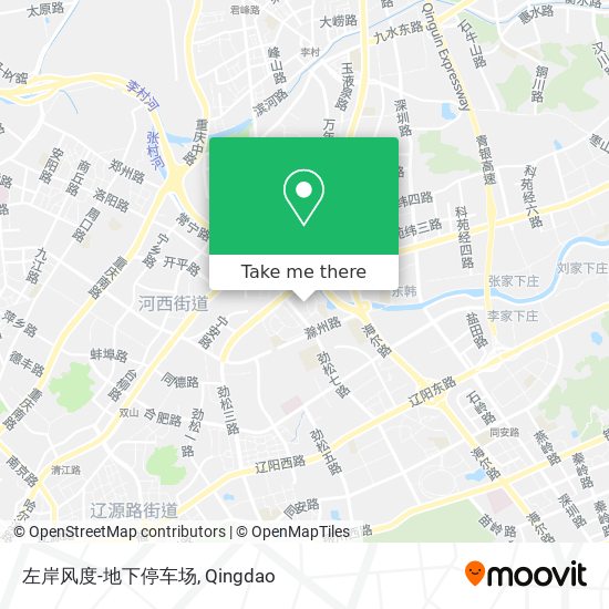 左岸风度-地下停车场 map