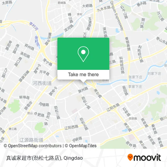 真诚家超市(劲松七路店) map