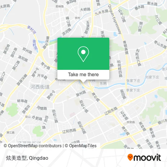 炫美造型 map