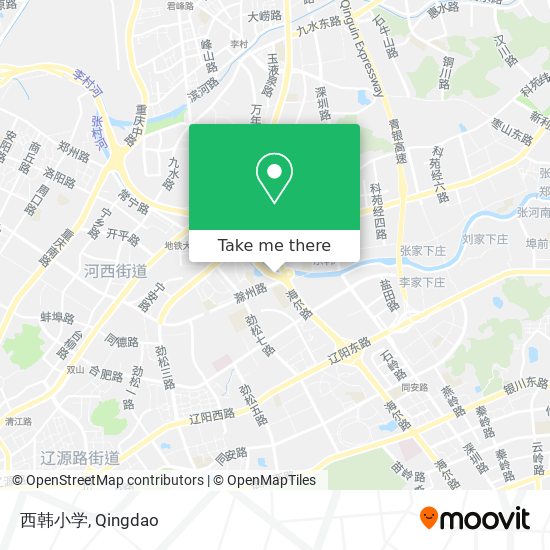 西韩小学 map