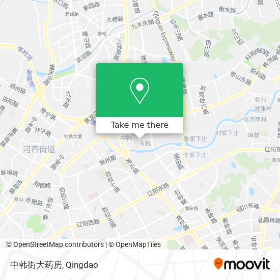 中韩街大药房 map