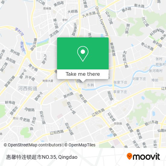 惠馨特连锁超市NO.35 map