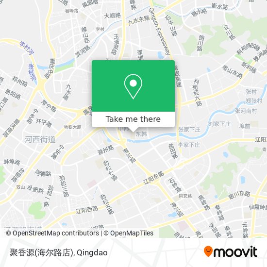 聚香源(海尔路店) map