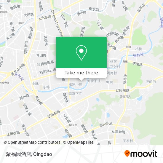 聚福园酒店 map