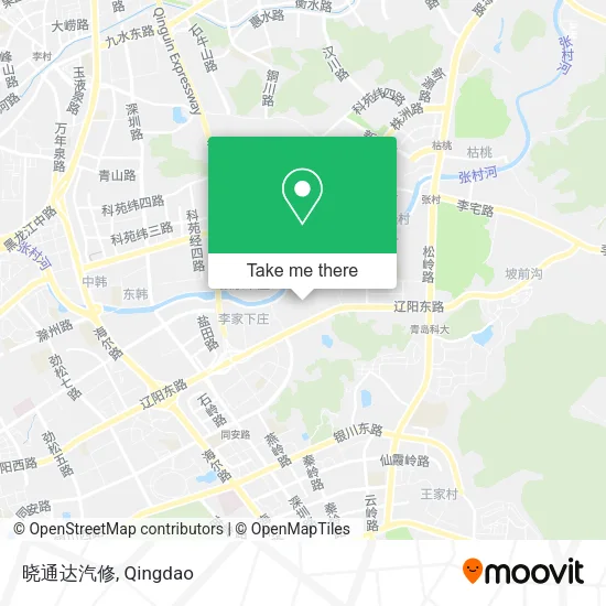 晓通达汽修 map