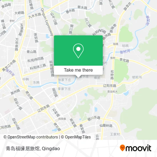 青岛福缘居旅馆 map