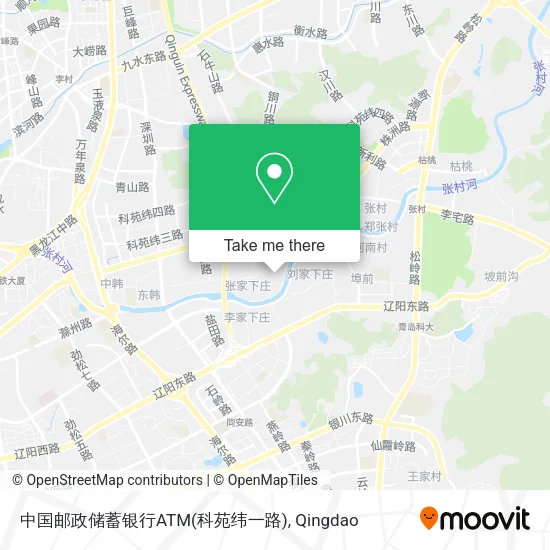 中国邮政储蓄银行ATM(科苑纬一路) map