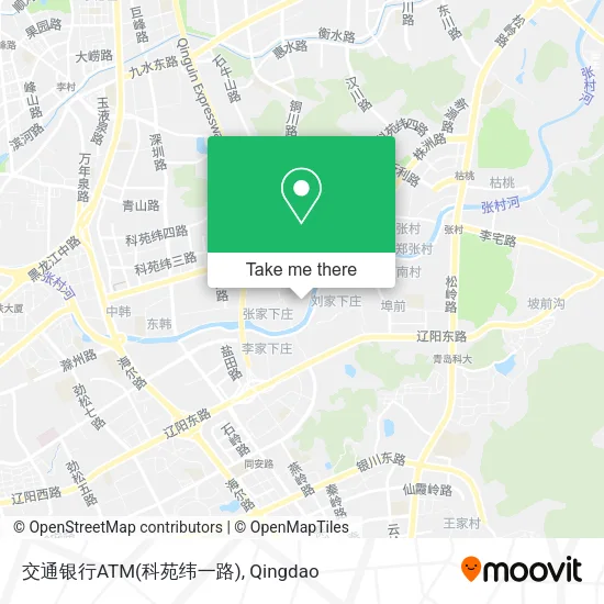 交通银行ATM(科苑纬一路) map