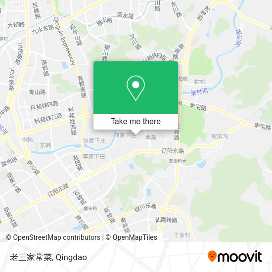 老三家常菜 map