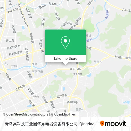 青岛高科技工业园华东电器设备有限公司 map