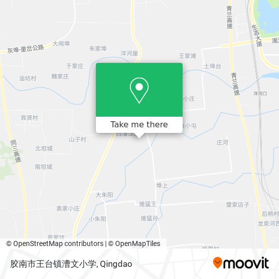 胶南市王台镇漕文小学 map