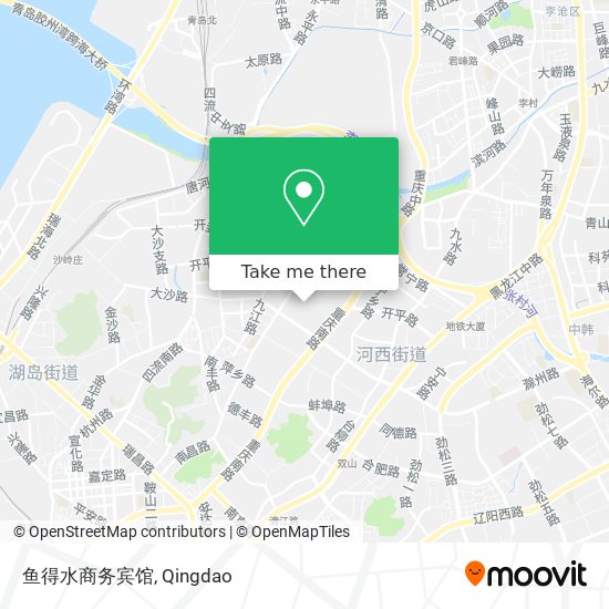 鱼得水商务宾馆 map