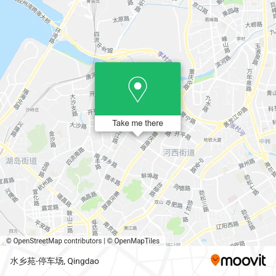 水乡苑-停车场 map