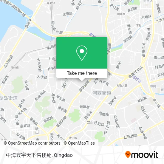中海寰宇天下售楼处 map