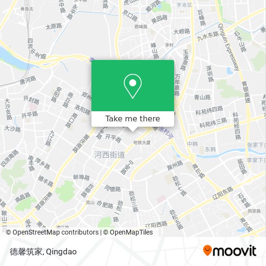 德馨筑家 map