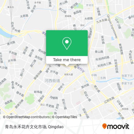 青岛永禾花卉文化市场 map