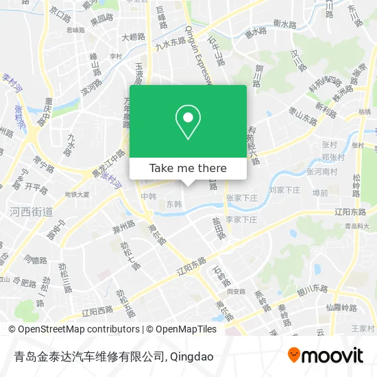 青岛金泰达汽车维修有限公司 map