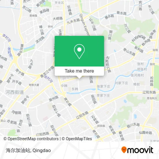 海尔加油站 map