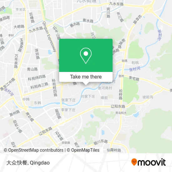 大众快餐 map